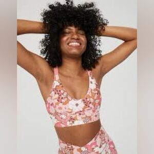 AERIE OFFLINE REAL ME BALLET BACK SPORTS BRA